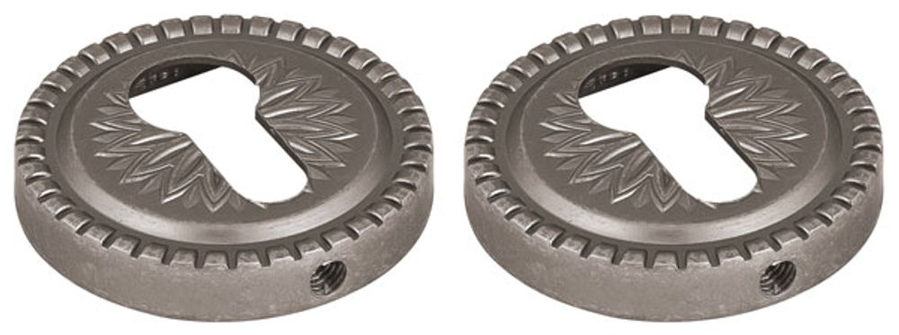 Накладка Armadillo (Армадилло) под цилиндр ET.R.CL55 (ET/CL) AS-9 античное серебро