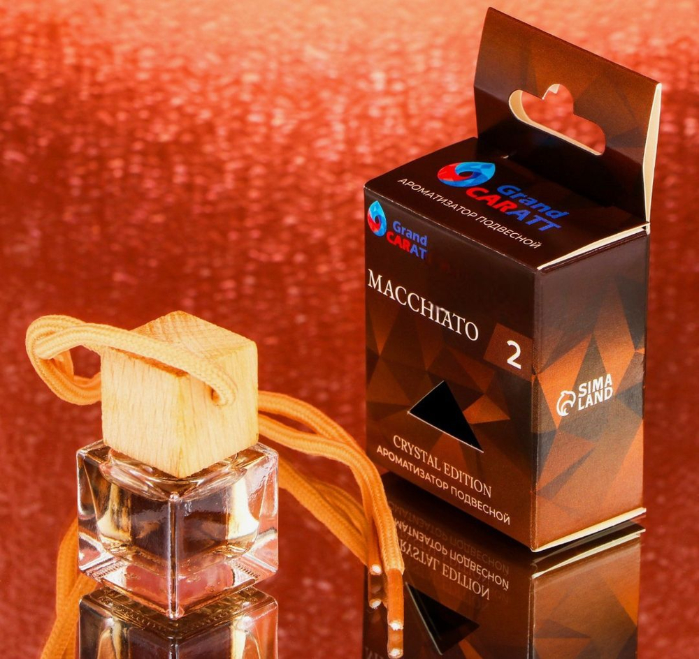 Ароматизатор подвесной Grand Caratt Crystal Edition, Macchiato, 7 мл