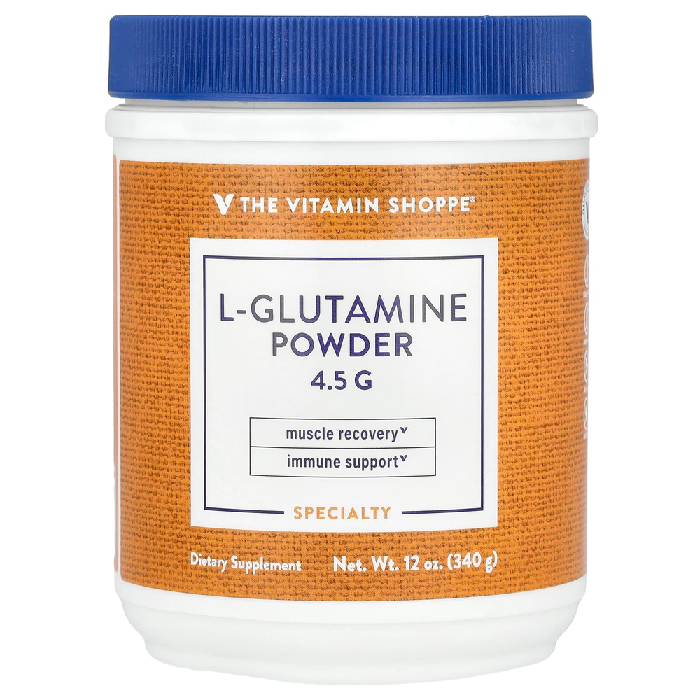 The Vitamin Shoppe, L-глютамин в порошке, 340 г (12 унций)
