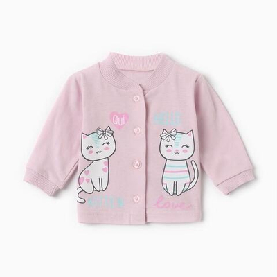 Кофточка для девочек А.1-36-4. сиреневый, р. 62 см 9824027