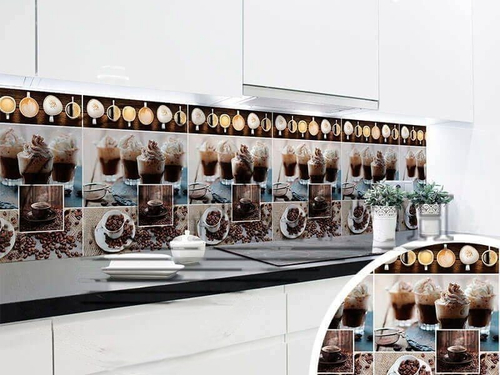 Кухонный фартук Капучино 3000х600 мм