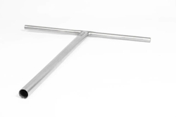 Руль титановый ICON PARTS "AIR" 61*72 cm OVERSIZE SCS, Некрашеный