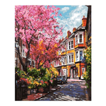 Картина по номерам 40*50см "Яркий пейзаж" (на подрам.) (Lori)