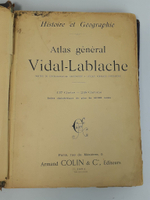 Антикварный атлас. Atlas general. Париж.1894