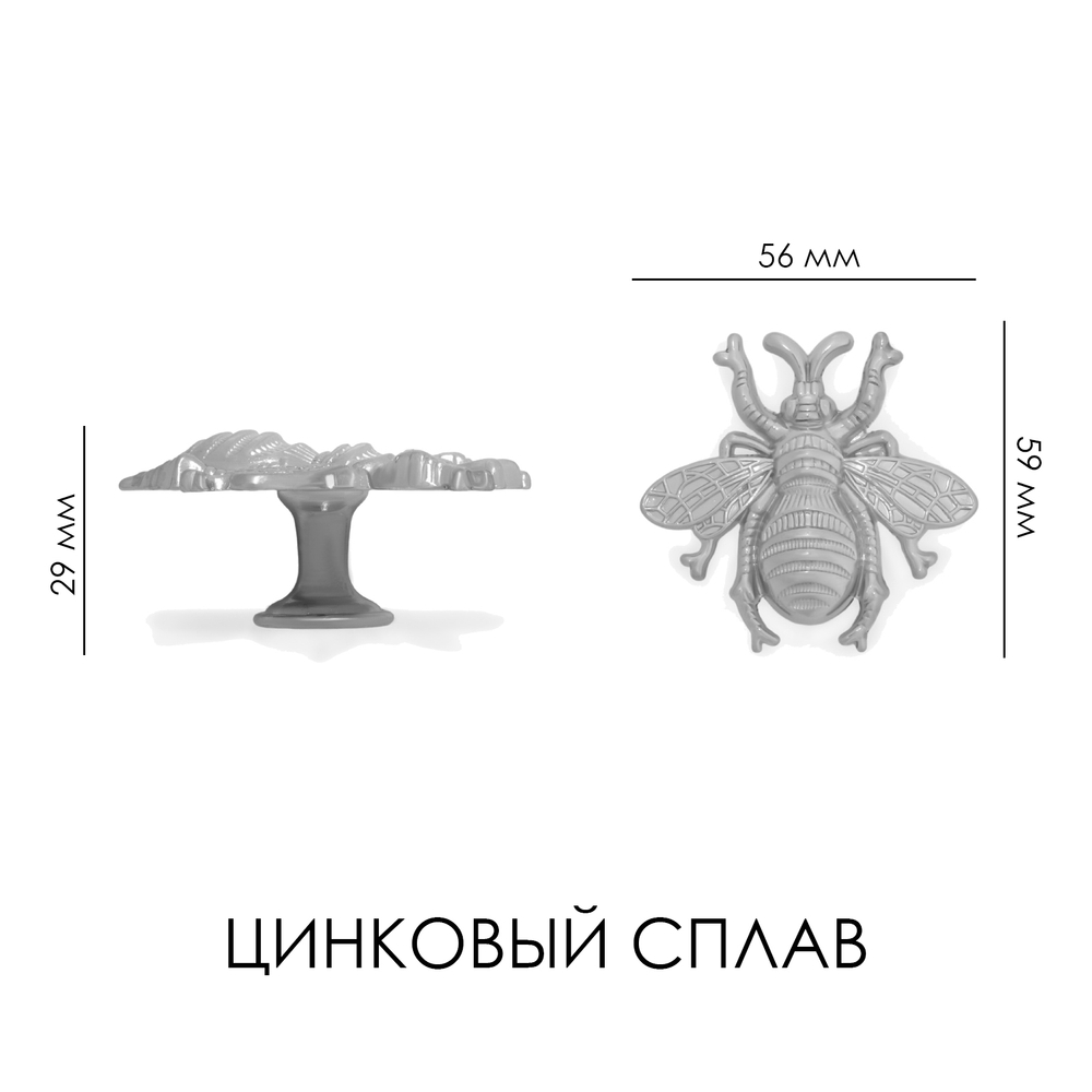Ручка-кнопка Ф2.2, 1 шт