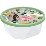 Контейнер для продуктов 0,4л «Botanica» с декором зеленый