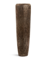 Кашпо TREEZ Effectory Wow Высокий конус Design Тёмное матовое золото в-117 см, д-34 см 1/1 41.3321-06-049-BRS-117