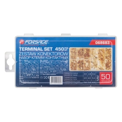 Набор клемм контактных 450шт. Forsage F-068683