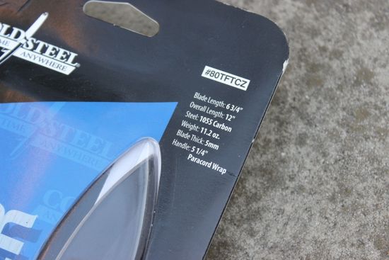 Нож Cold Steel 80TFTC True Flight Thrower