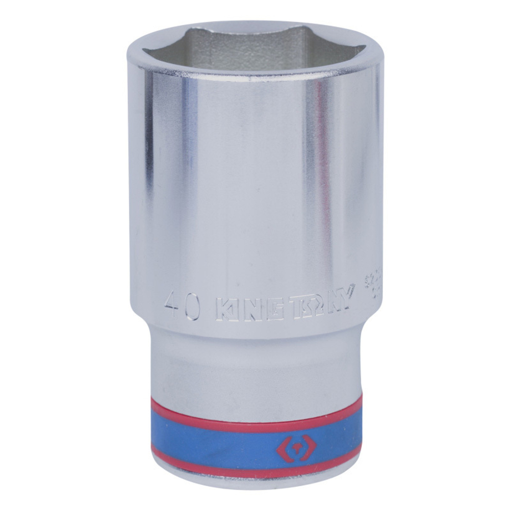 Головка торцевая глубокая шестигранная 3/4&quot;, 40 мм KING TONY 623540M