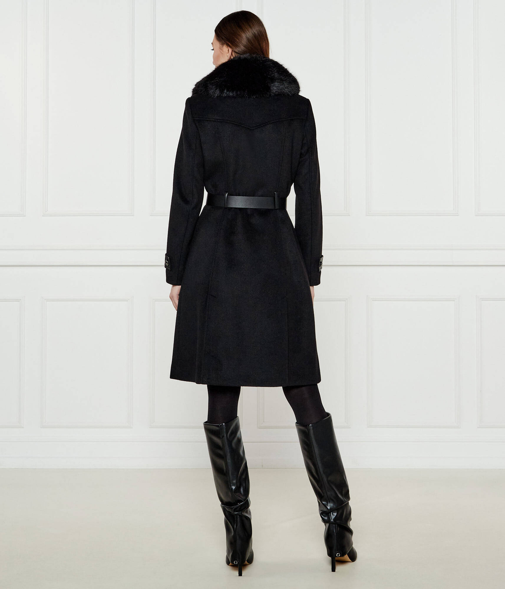 Пальто AMELIA GUESS - черный(W4BL46 WGKI2)