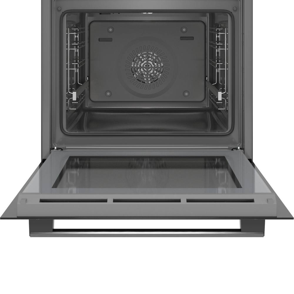 Электрический духовой шкаф Bosch HBA534EB0, 59.4 см, 71 л, 6 режимов, гриль, конвекция, черный