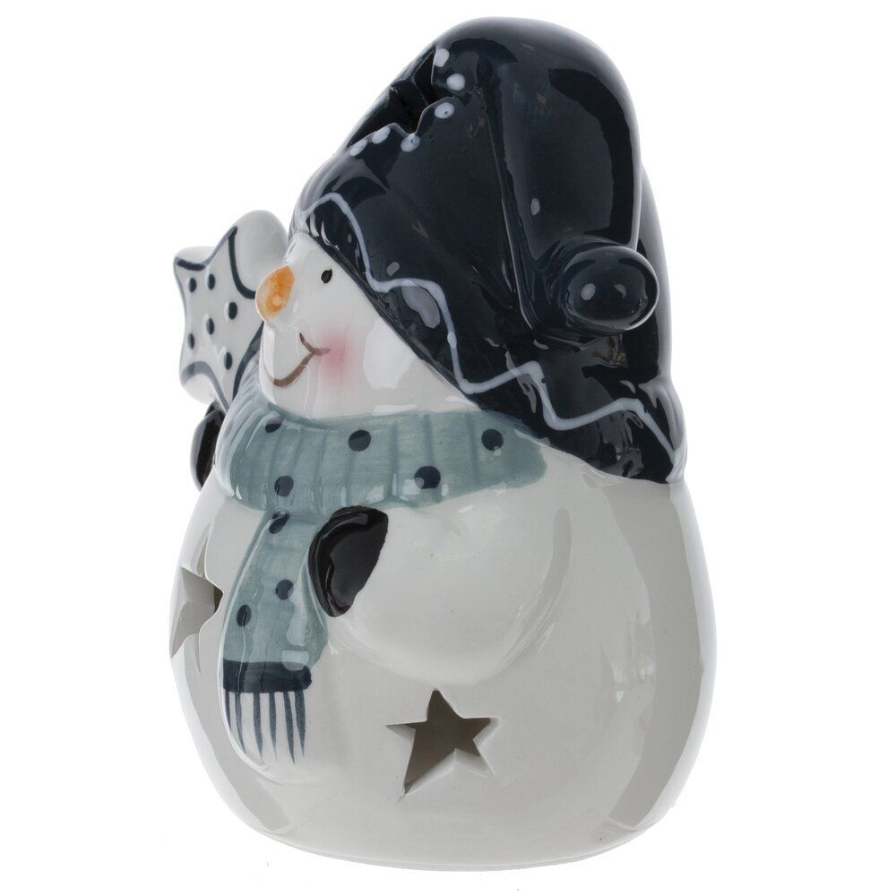 GAEM Фигурка декоративная "Снеговик" с подсветкой (LR44x2), L, L7,5 W6,5 H9 см