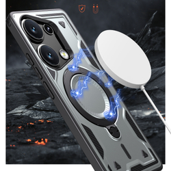 Чехол Magneto Case с кольцом для Poco M6 Pro 4G