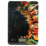 Весы кухонные электронные, стекло, Rion, Специи, точн 1 г, до 5 кг, LCD-дисп, PT-893
