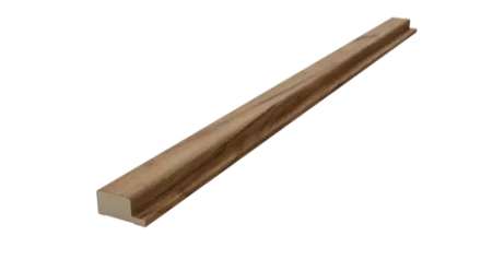 Стартовая планка (для двухцветной реечной МДФ панели) Дуб Крафт Табачный/Черный, 2800*35*16