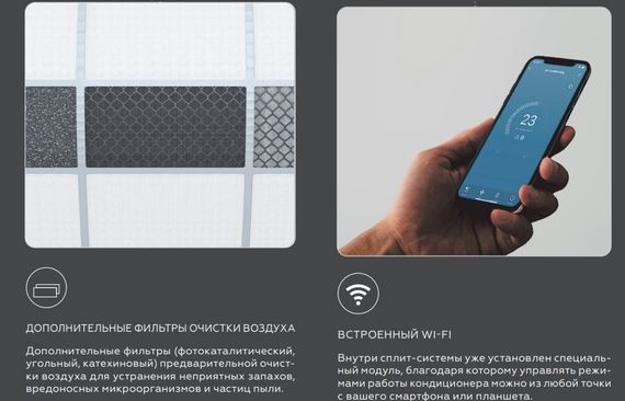 Кондиционер Loriot Diamond White LAC-24MD — (2)