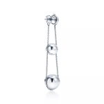 Серьги из серебра 925, Tiffany 💠 тройные капли 💦