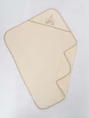 Полотенце с уголком махровое Lollycottons Единорог звезды