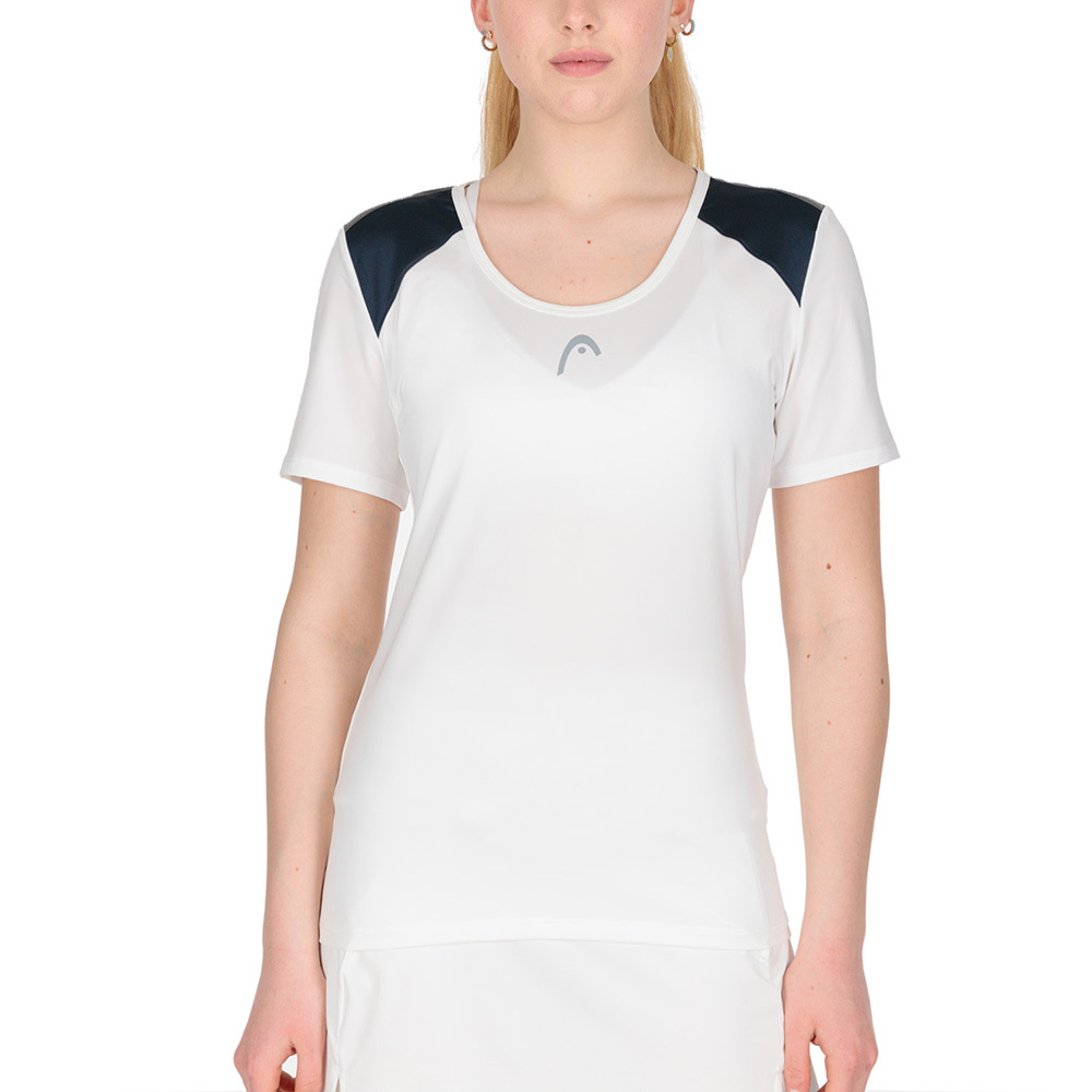 Футболка женская HEAD Club 22 T-Shirt W 814431-WHDB-S, размер S