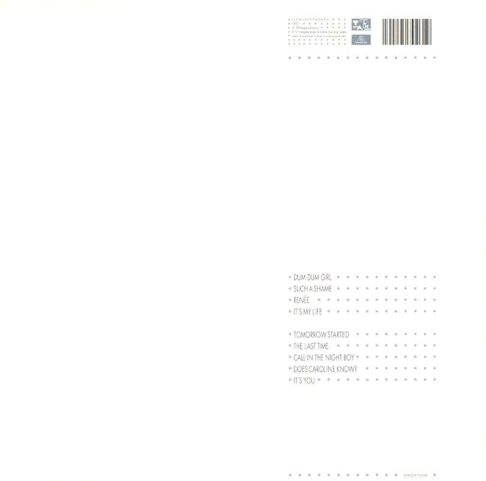 Talk Talk / It's My Life (LP)