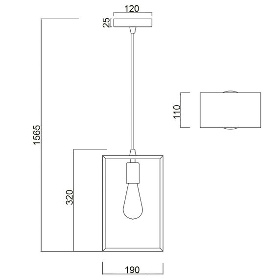 Подвесной светильник Vele Luce Thomas VL6432P21