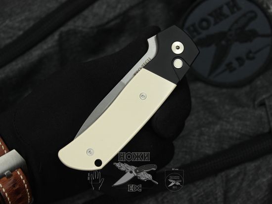 Складной нож Pro-Tech BT2751 Terzuola ATCF c клинком из стали CPM-Magnacut, рукоять алюминий / микарта