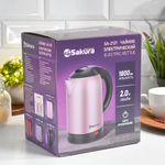 Чайник электрический 2л Sakura SA-2121CD, шампань в крапинку