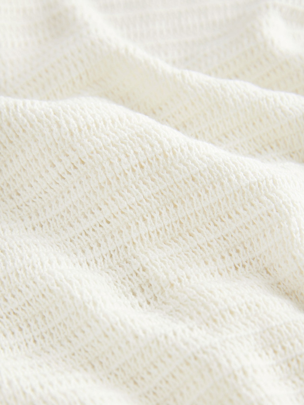 Поло вязаное для мальчика Next AB9-174, Молочный