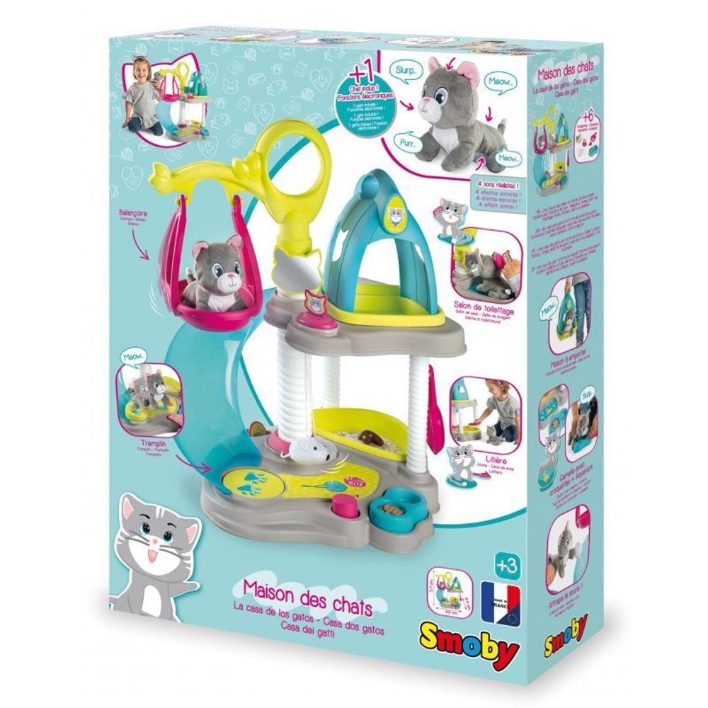 Игровой набор Smoby - Домик для котов 340400