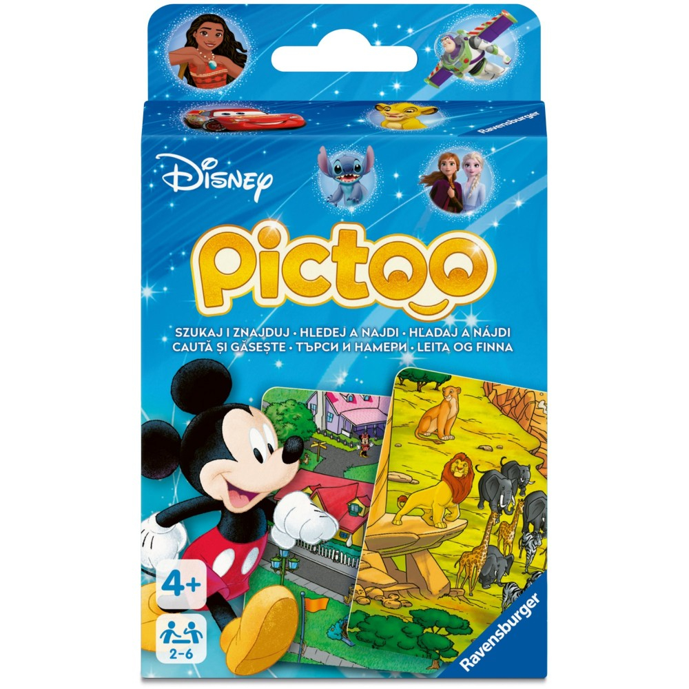 Детская карточная игра Ravensburger PICTOO Disney 247912 247912 — фото 2
