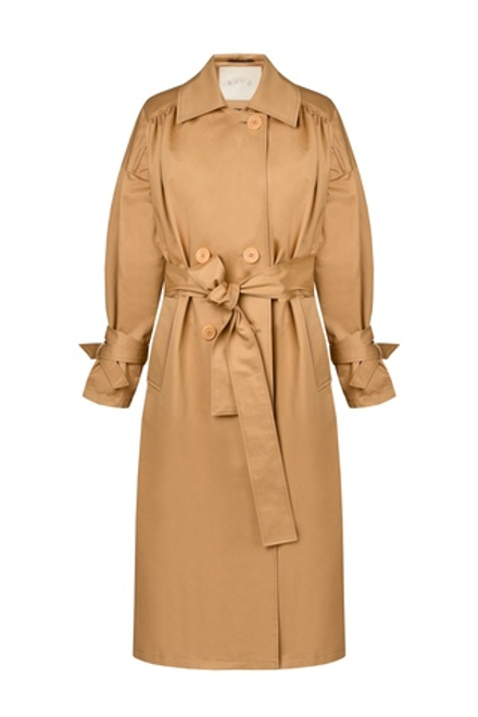 Классический бежевый тренч