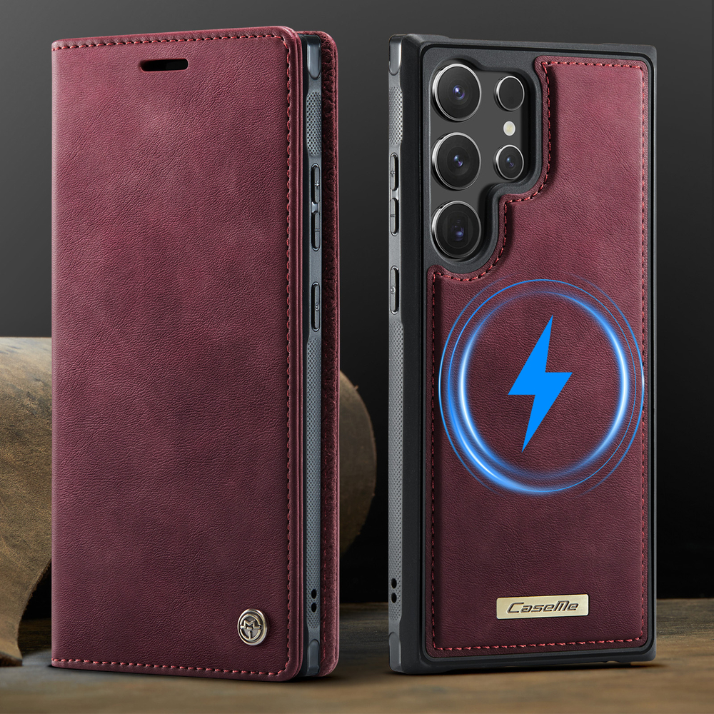 Чехол-кошелек CaseMe 2 in 1 MagSafe Samsung Galaxy S25 Ultra