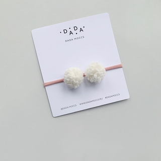 Повязка с помпоном