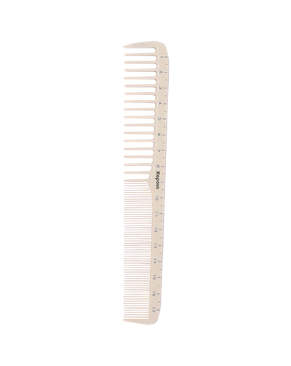 Kapous Professional Расческа парикмахерская Polycarbonate, 179*28 мм