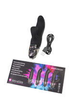 Вибратор Mystim Hop Hop Bob с электростимуляцией 16,5 см