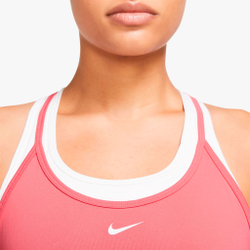 Женская теннисная майка Nike Dri-Fit One Elstka STD Tank Top Women - Coral
