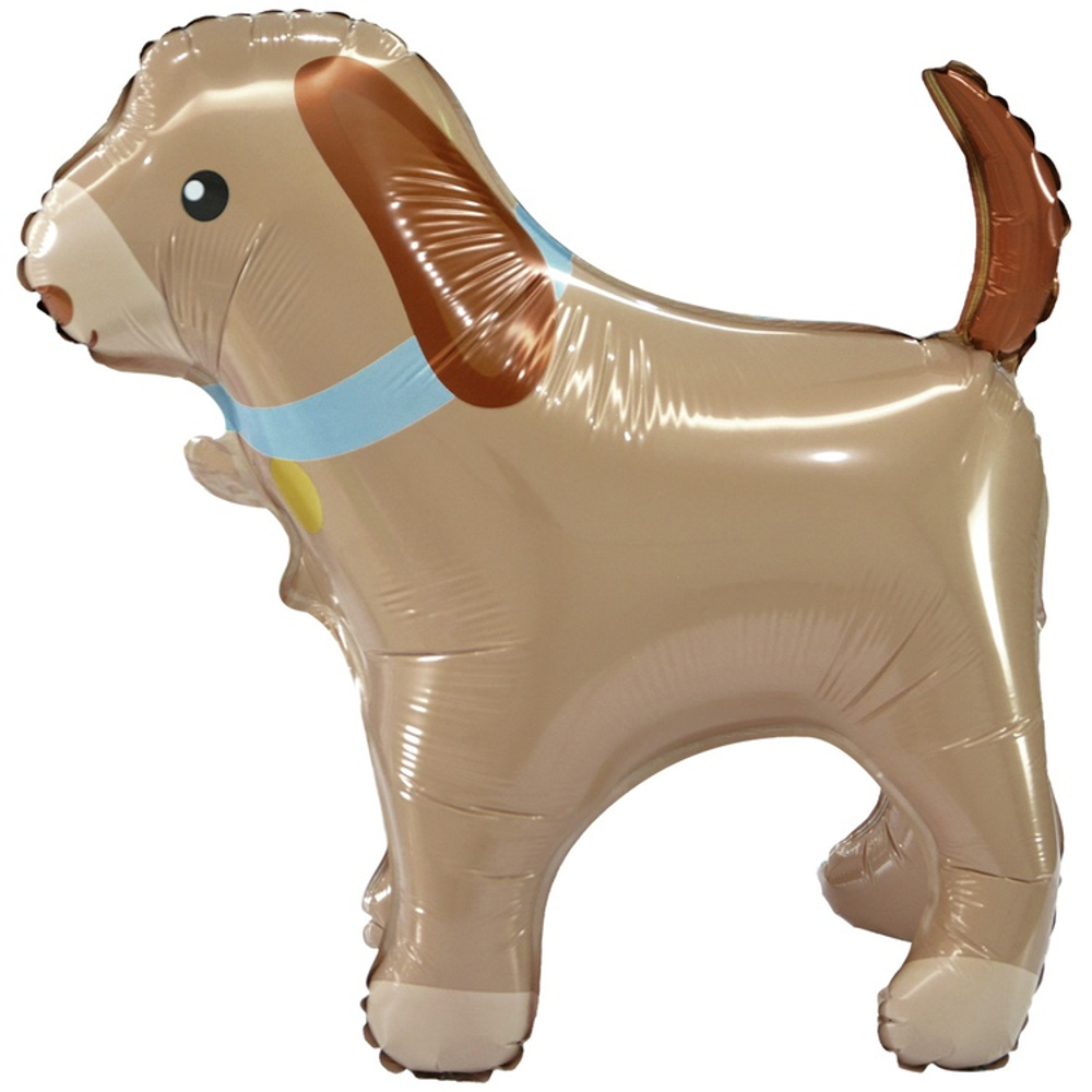Шар Фольгированный Пес (Коричневый)