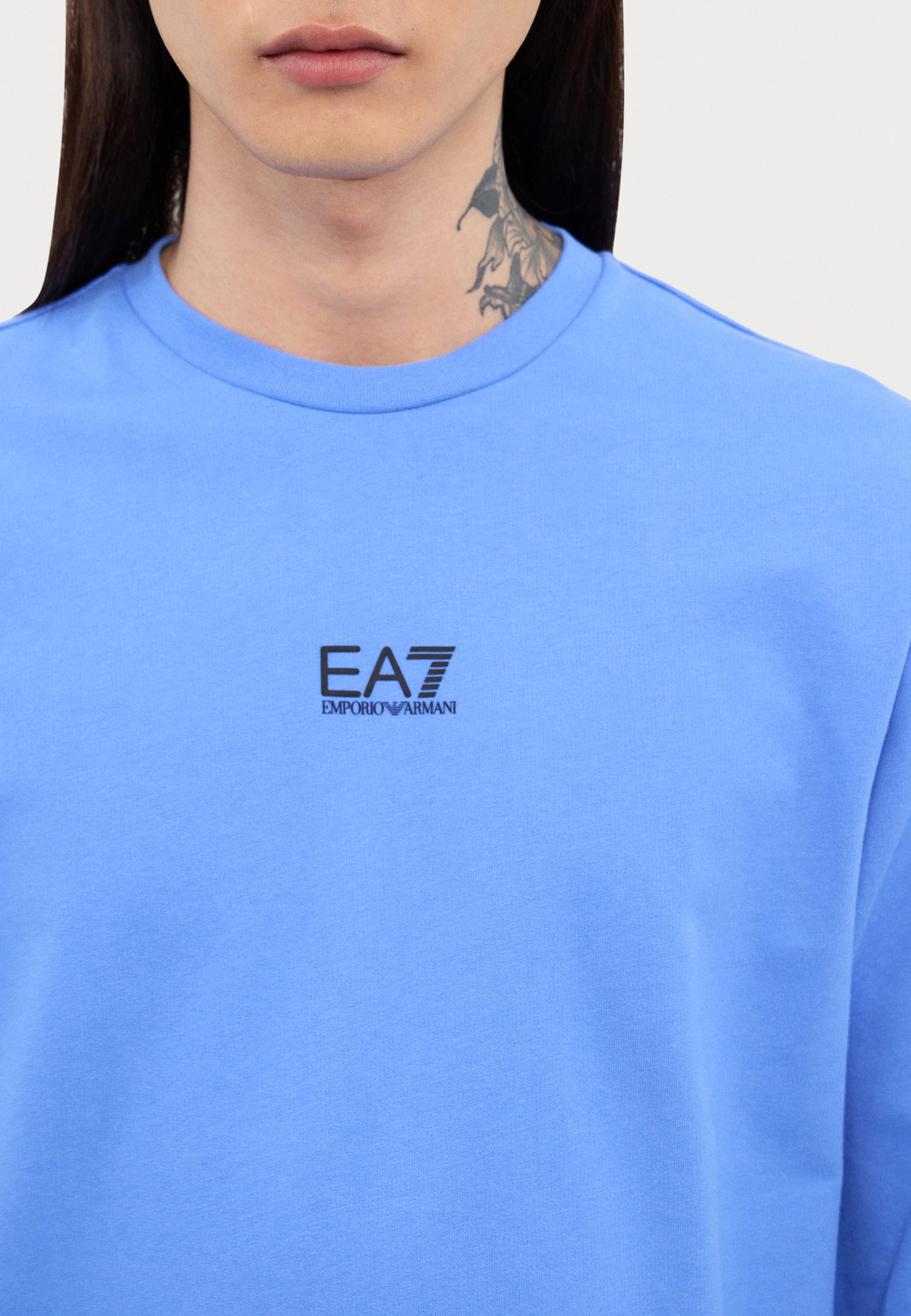 EA7 Emporio Armani UNISEX - Толстовка - Голубой