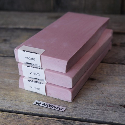 Смальта розового цвета, 800 гр, в кирпичиках V1-2402