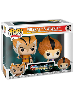 Фигурка Funko POP! TV ThunderCats Classic Wilykat and Wilykit 2PK 83776