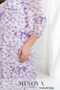 Платье 2496-сиреневый Minova