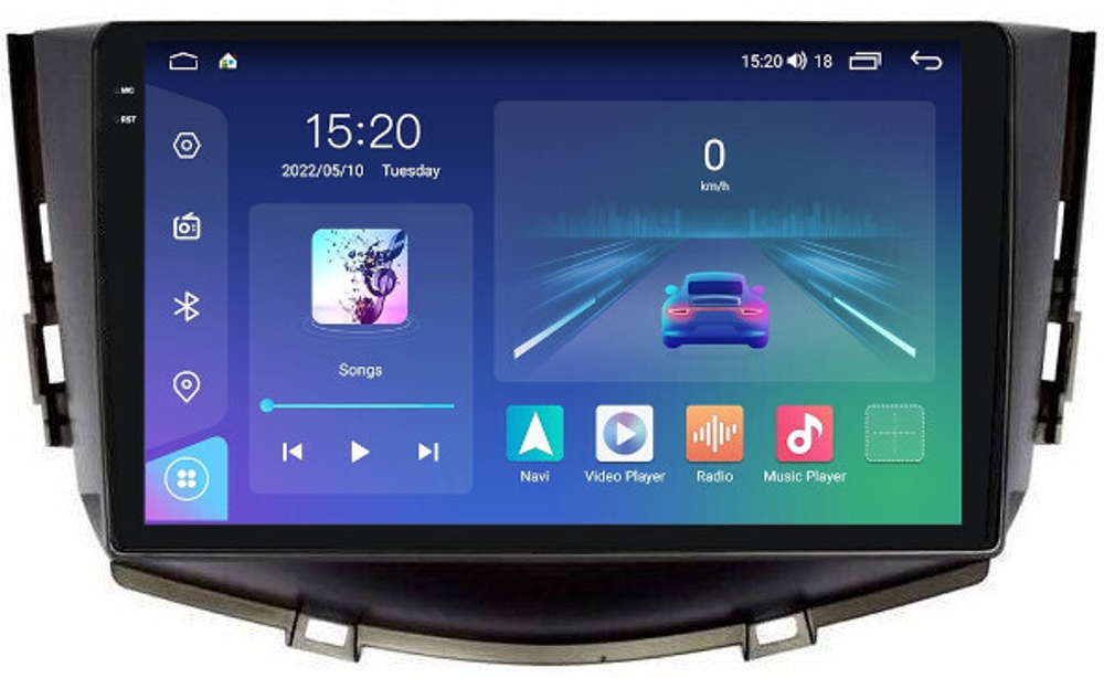 Магнитола для Lifan X60 2012-2016 - Parafar PF060RN2K на Android 13, QLED+2K, ТОП процессор, 4Гб+32Гб, CarPlay, 4G SIM-слот