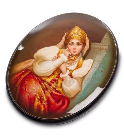 Народные промыслы ШК-65/19 Шкатулка «У камина» исп. Першин С.