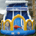 Коммерческий надувной батут "Большая волна"