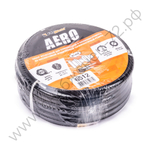 Резиновый маслостойкий воздушный шланг с фитингами Rapid, 20 бар, 15х9 мм, 20 м. AERO