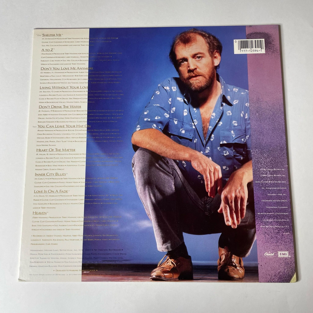 Винтажная виниловая пластинка LP Joe Cocker (USA 1986) Love Is On A Fade