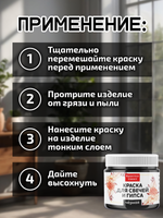 Краска для свечей и гипса «Чёрная» (классическая)