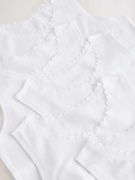 Майка для девочки Next AB4-793, 5 шт., Белый