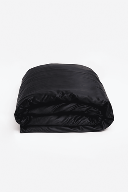 Пододеяльник 150х200 German Grass Silk Bliss Diamond Black Черный